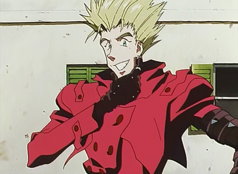 Trigun Vash The Stampede smiling