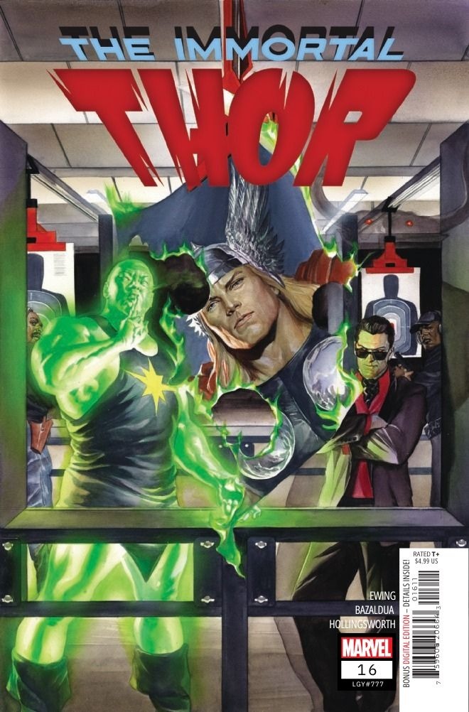 Immortal Thor #16 capa de Alex Ross Homem Radioativo