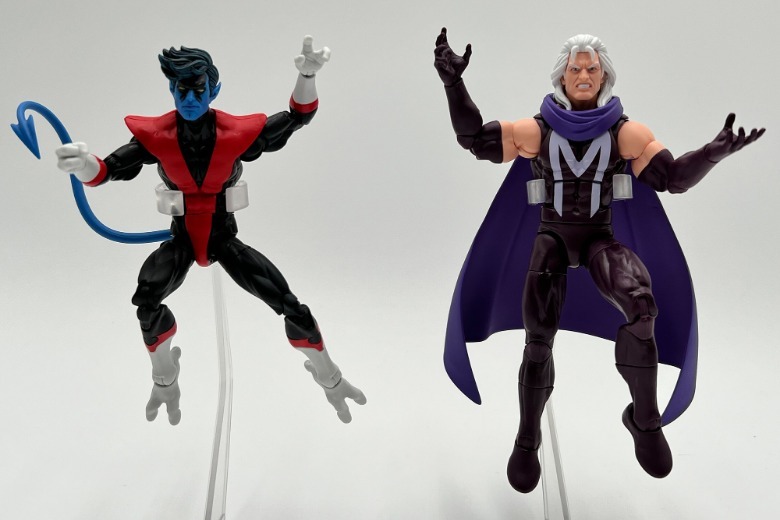 Bonecos de ação X-Men '97 Nightcrawler e (Herói) Magneto