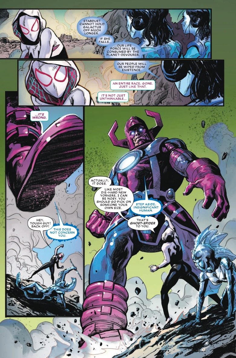 Bagaimana Jika Galactus Mengubah Spider-Gwen Halaman 4