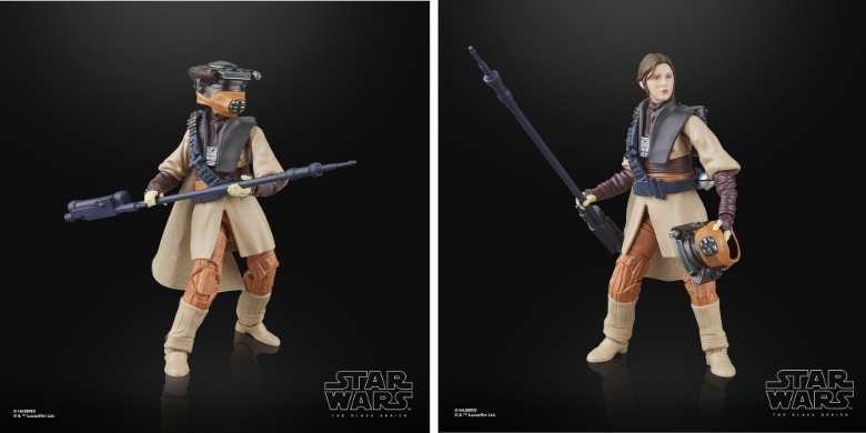 Figura de acción de Star Wars: Shadows of the Empire Black Series de la princesa Leia Organa como Bosch