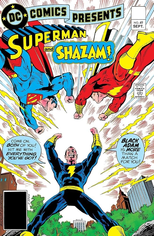 DC Comics presenta #49 Superman Shazam Black Adam