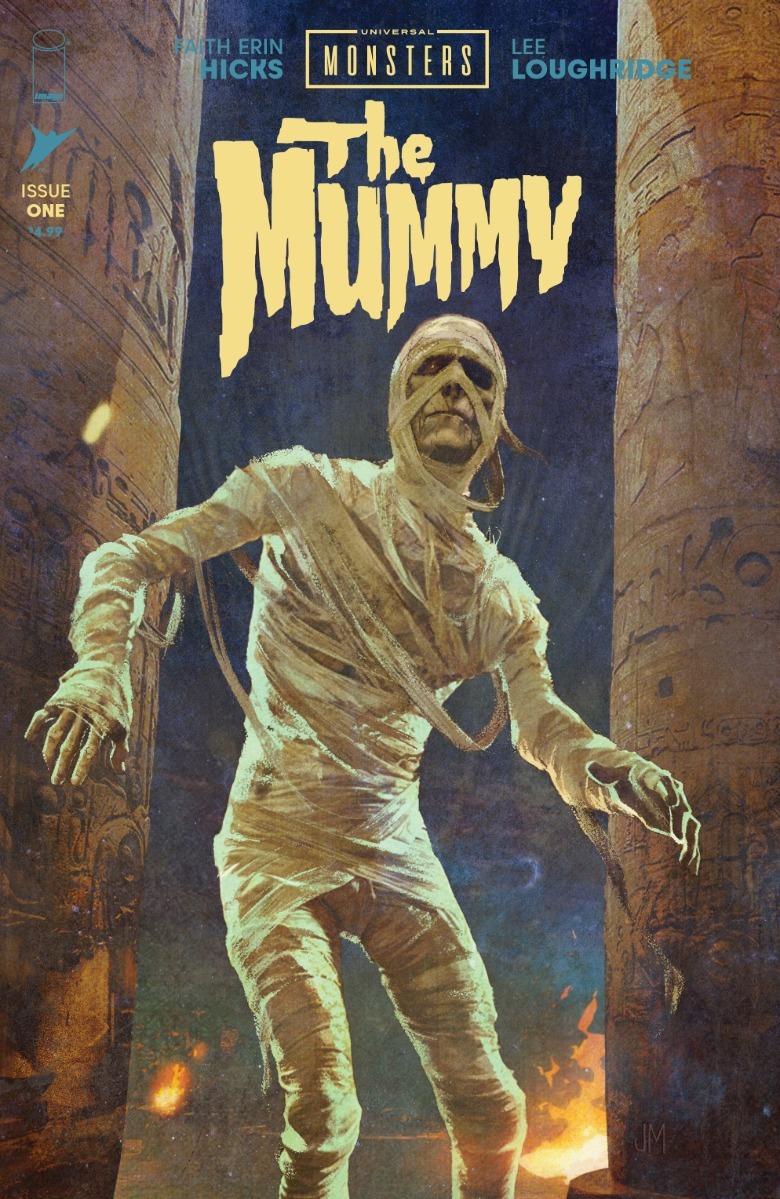 The Mummy Issue #1 cover Joshua Middleton