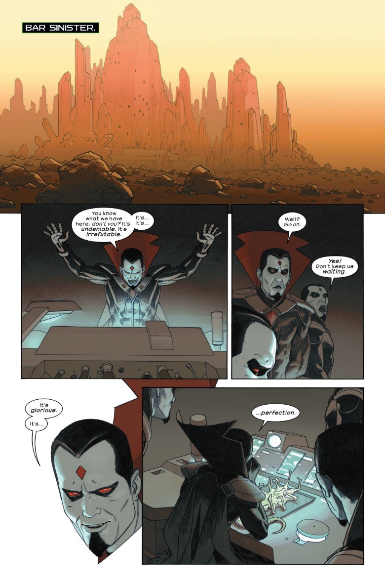 Aliens vs Avengers Mister Sinister