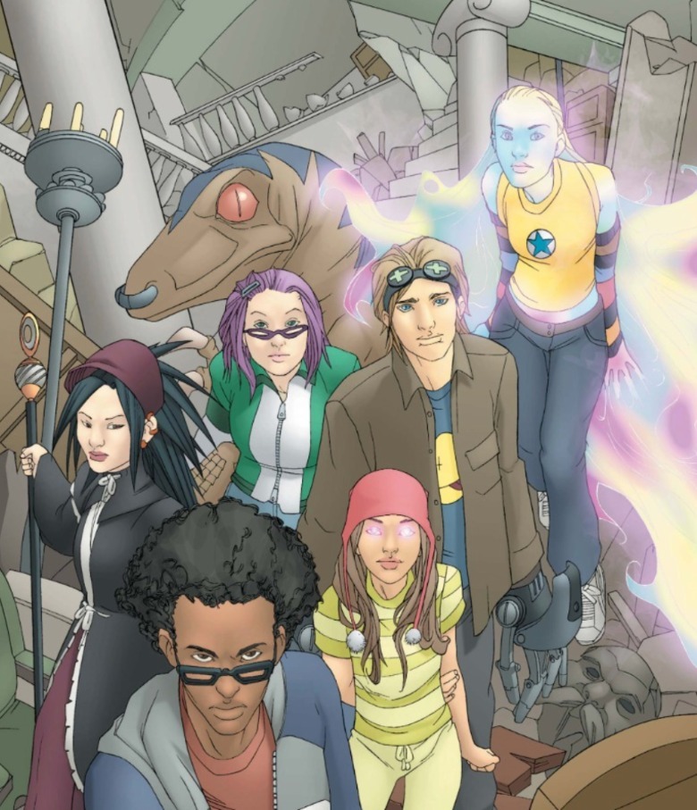 A edição de Runaways #6 final: Alex Wilder