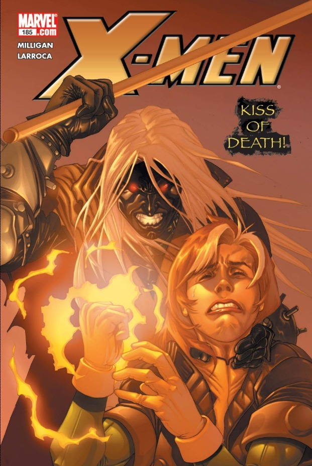 Capa de X-Men 185 Marvel Gambit Death Rogue