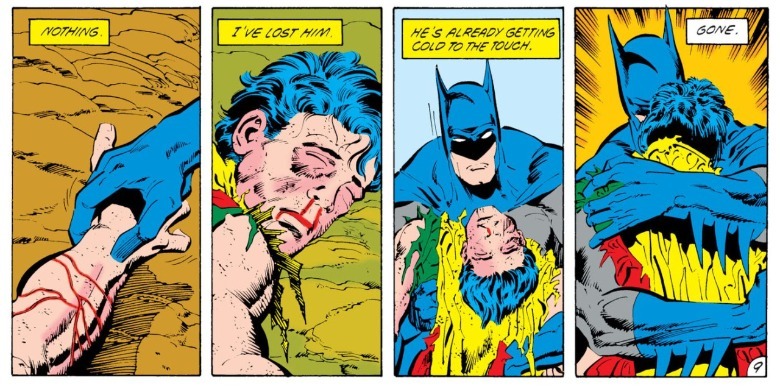 Batman: uma morte na família Jason Todd Robin Morte