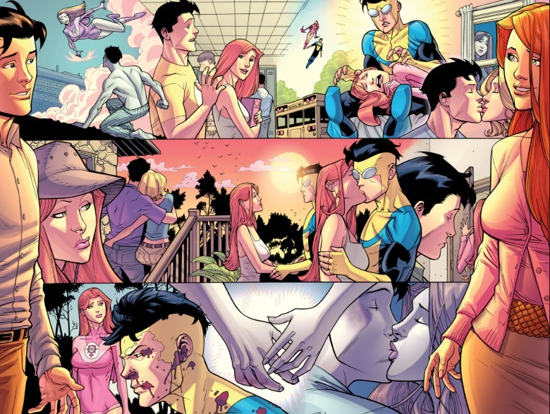 Invincible Mark and Eve falling in love