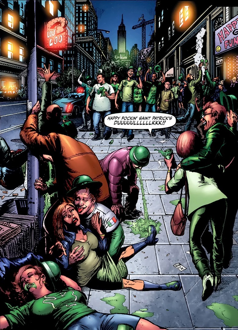 The Boys issue #27 Saint Patrick's Day