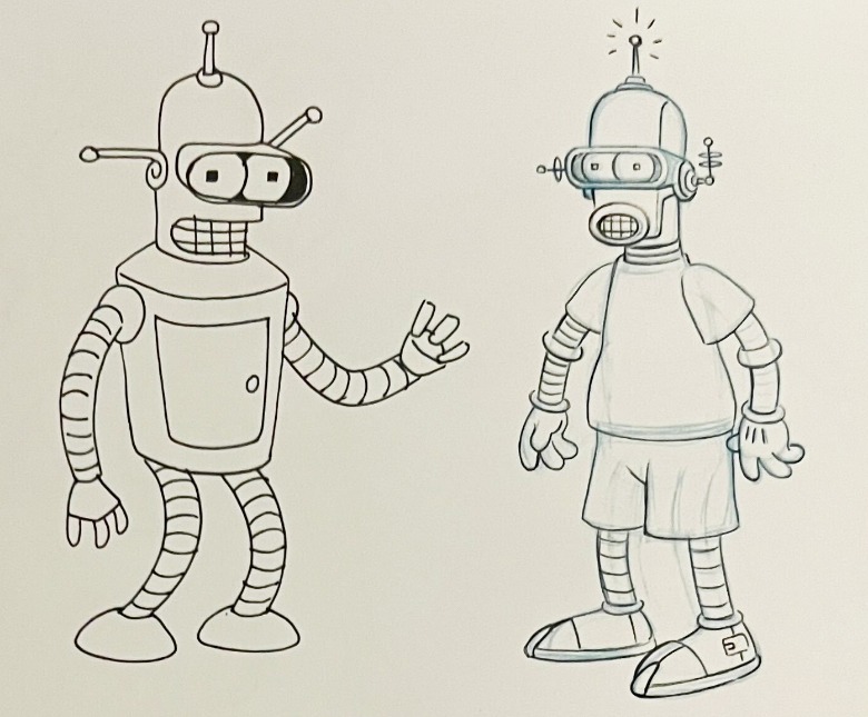 Doblador de arte conceptual de Futurama