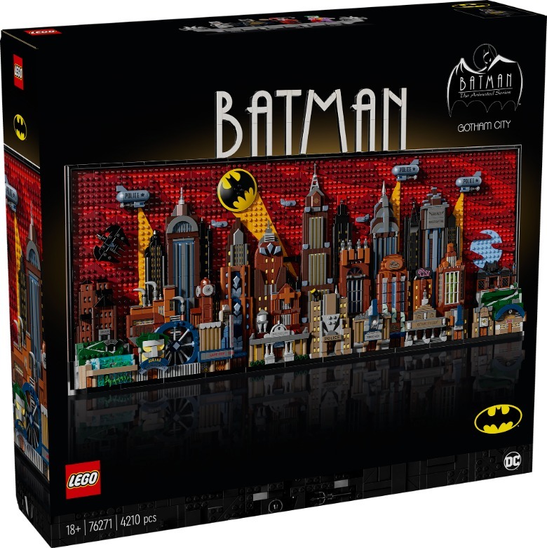 Série animada LEGO DC Batman Gotham City Skyline