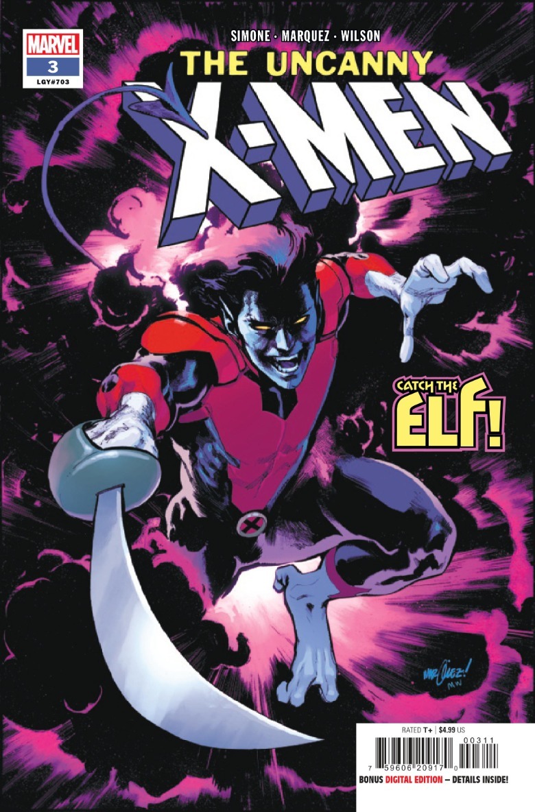 Uncanny X-Men #3 Marvel Comics Nightcrawler Gail Simone