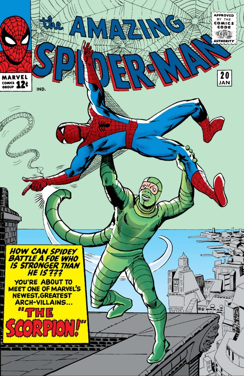 Amazing Spider-Man #20 The Scorpion vs Spider-Man