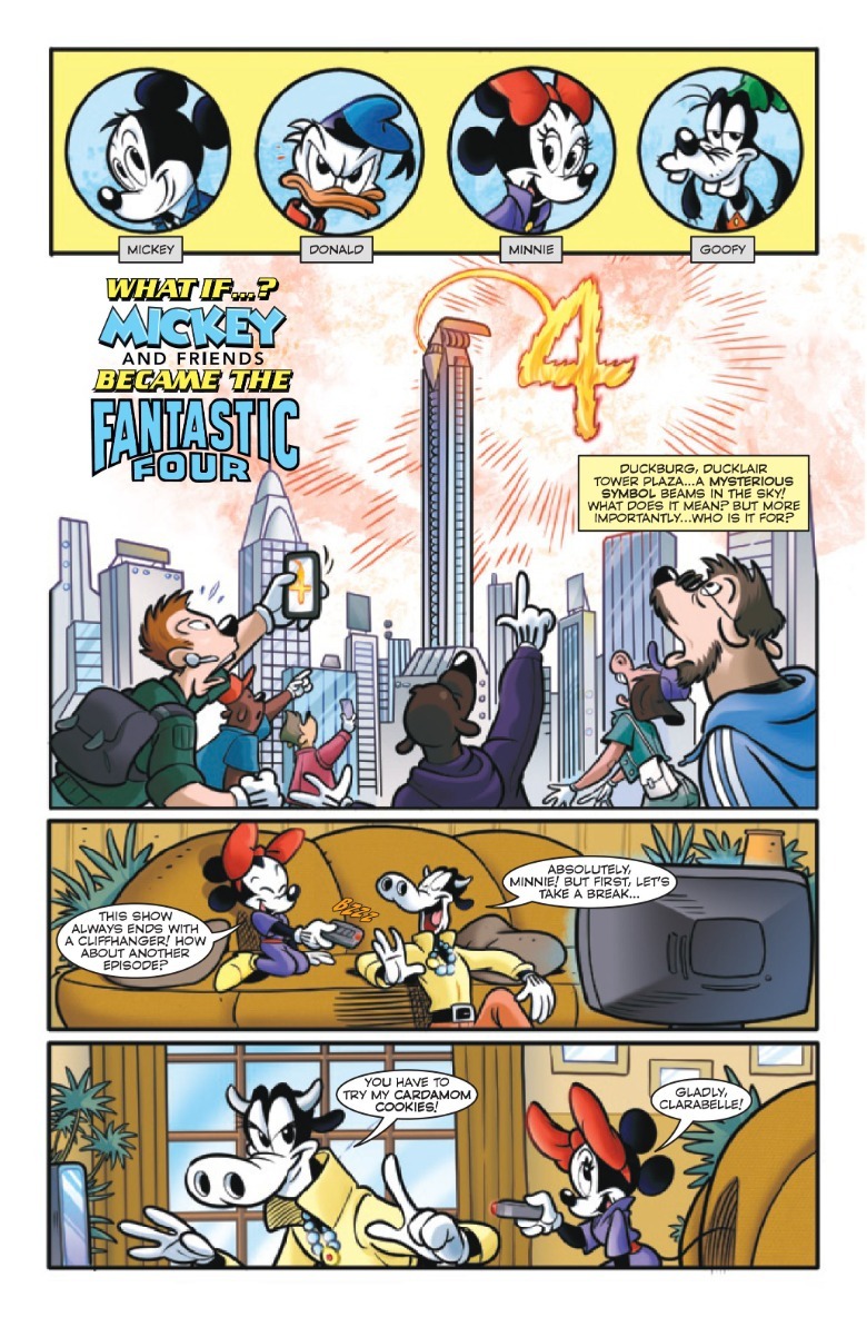 Mickey Mouse and Friends Fantastic Four Page 2