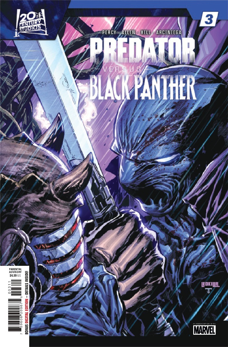 Predador vs Pantera Negra #3 Marvel Comics