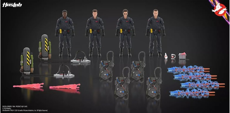 HasLab Ghostbusters II Ectomobile Action Figures