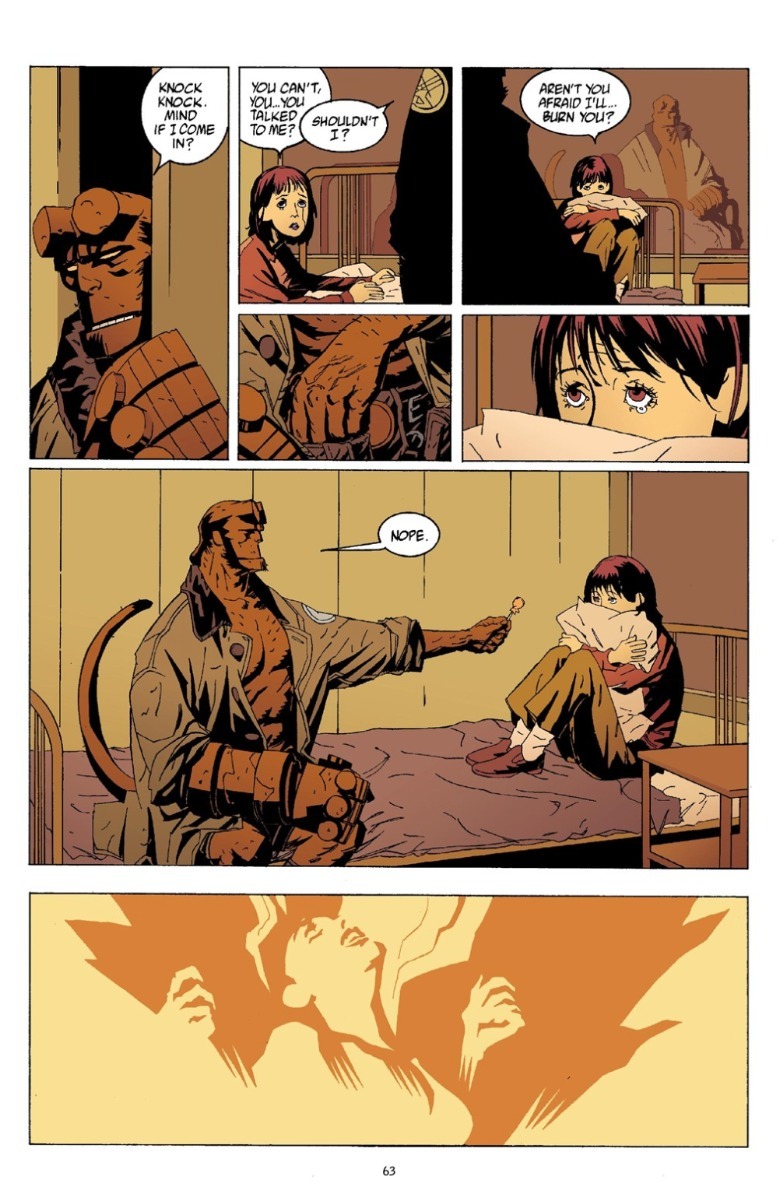 Hellboy e Liz Sherman BPRD Terra Oca