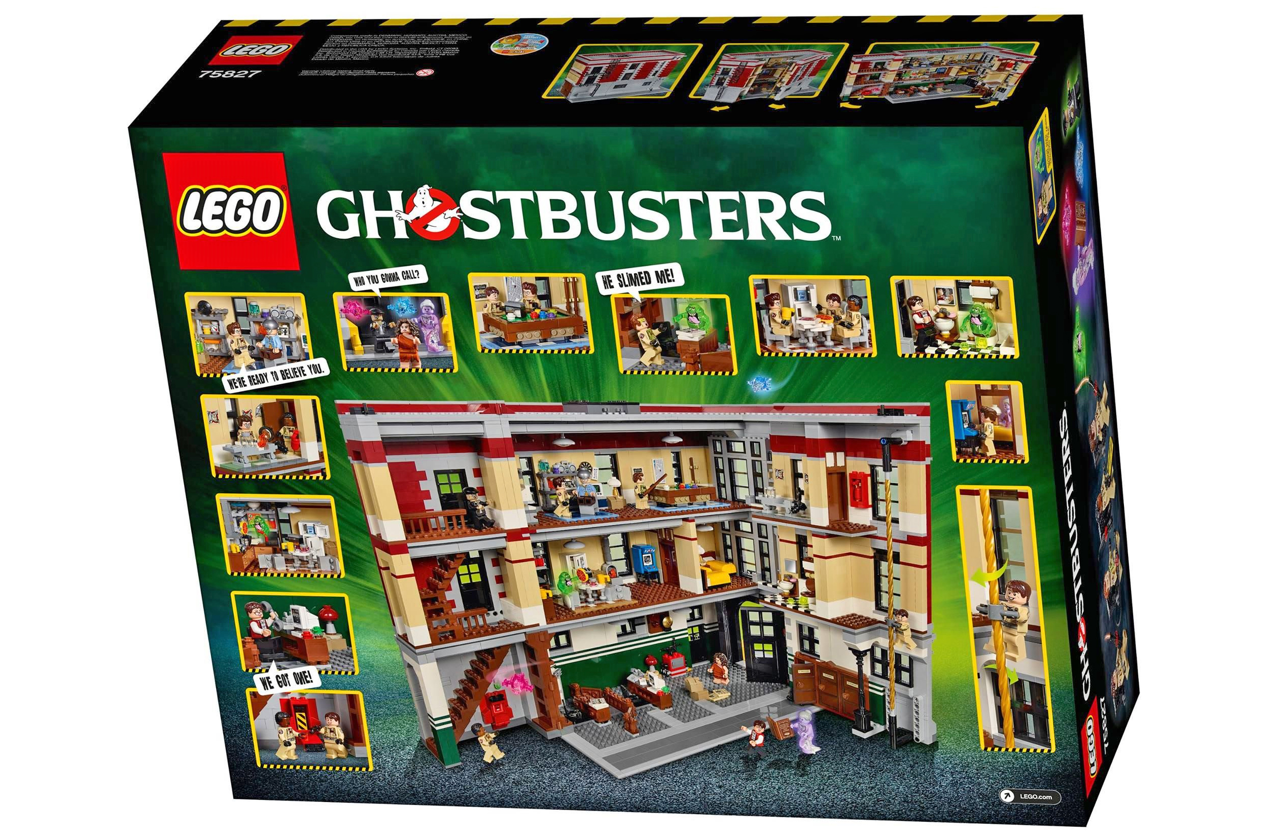 Official Ghostbusters Firehouse LEGO Set Announced
