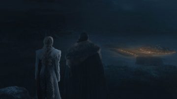 GOT Jon and Dany overlook