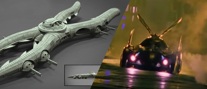 'Alien' Designer H.R. Giger's Insane Unused Batmobile Concept Brought ...