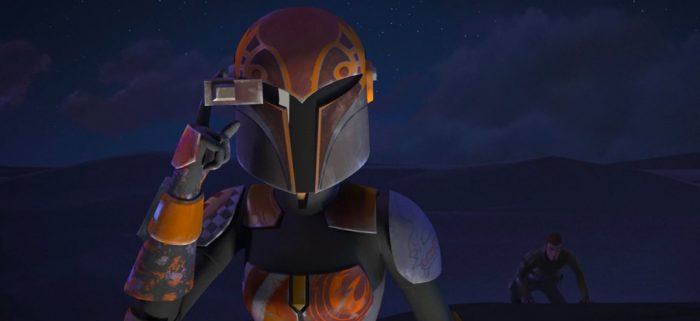 Sabine Wren in The Mandalorian