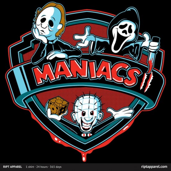 horror-inspired design "Maniacs 2"