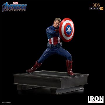 Avengers: Endgame - Captain America vs Captain America Statues