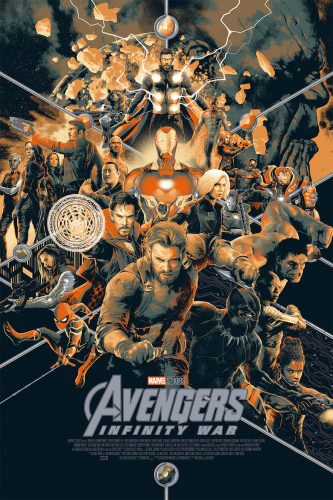 Mondo Avengers Infinity War Poster