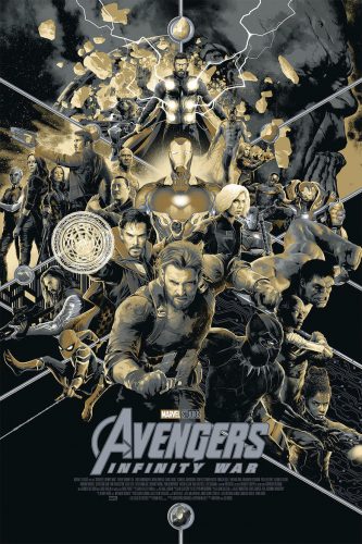 Mondo Avengers Infinity War Poster