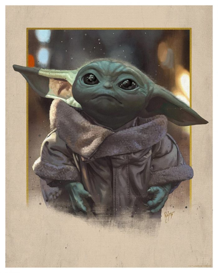 Baby Yoda Print