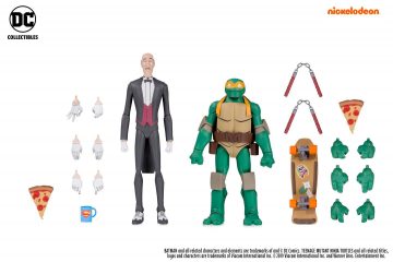 Batman vs Teenage Mutant Ninja Turtles Action Figures