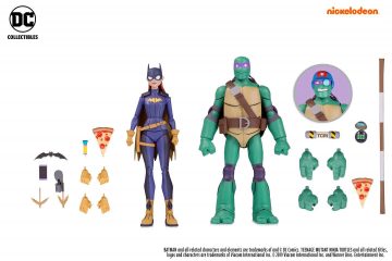 Batman vs Teenage Mutant Ninja Turtles Action Figures