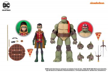 Batman vs Teenage Mutant Ninja Turtles Action Figures