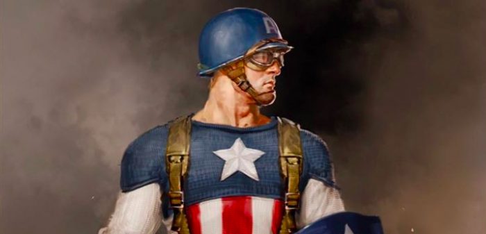 Captain America Rescue Outfit Concept Art