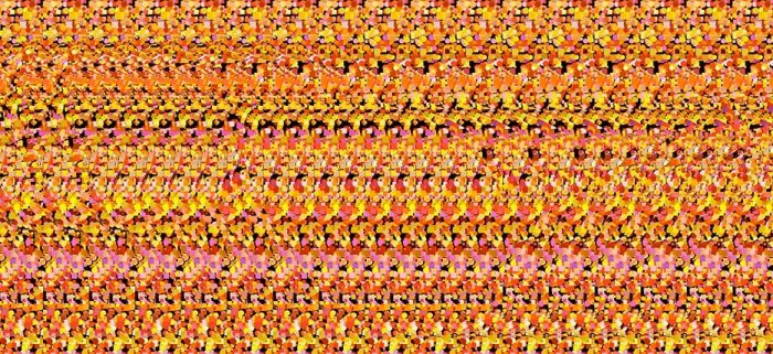 Captain Marvel Magic Eye