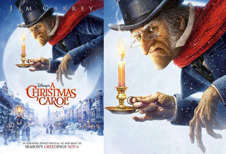 Robert Zemeckis' A Christmas Carol Movie Poster