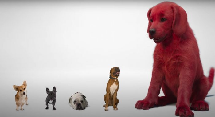 clifford the big red dog teaser