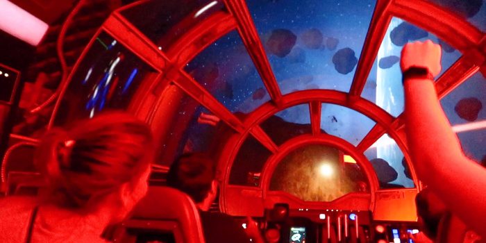 crashing the millennium falcon in galaxys edge