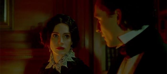 'Crimson Peak' Clip: Jessica Chastain Gives Mia Wasikowska A Chilly ...