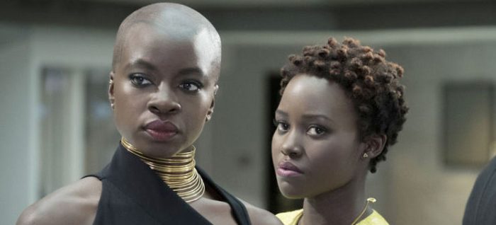 Danai Gurira and Lupita Nyong'o