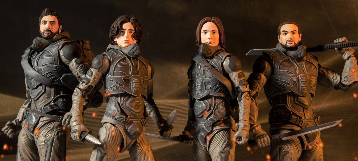 Cool Stuff: Dune Action Figures Are Coming in November - Dune Actionfigures Banner Frontpage