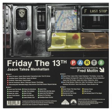 Friday the 13th Part VIII: Jason Takes Manhattan Vinyl Soundtrack