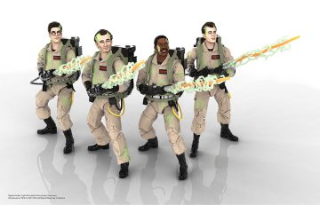 Ghostbusters Glowing Slimed Action Figures