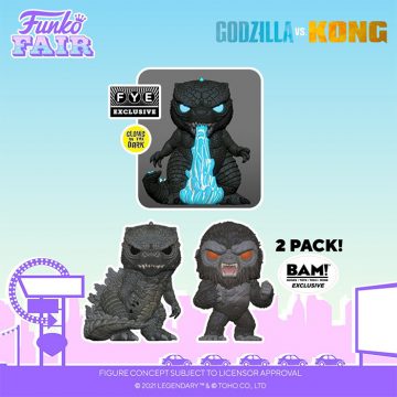 Godzilla vs Kong Funko POPs