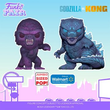 Godzilla vs Kong Funko POPs