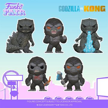 Godzilla vs Kong Funko POPs