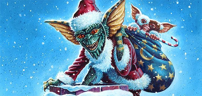 NECA Gremlins Santa Stripe and Gizmo Action Figures