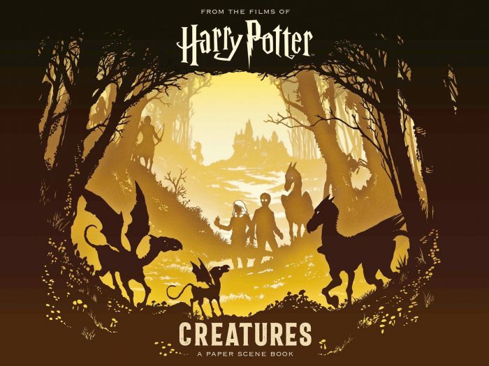 Harry Potter Creatures Paper Scene Book