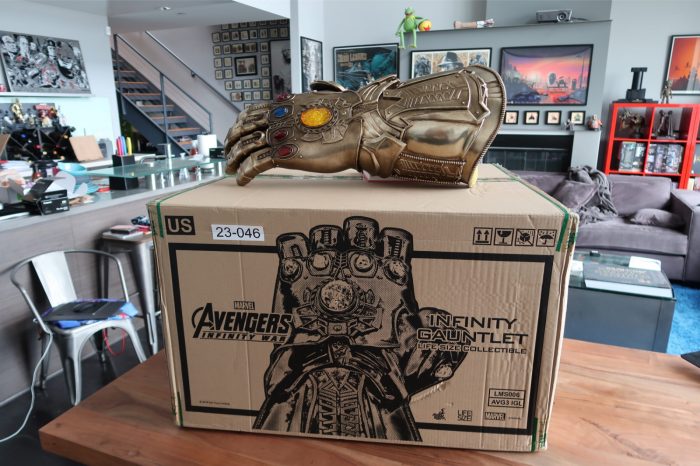 infinity gauntlet replica unboxing