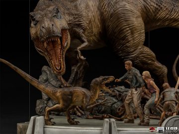 Jurassic Park Final Scene Statue